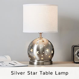 silver star lamp