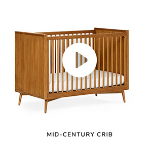 Mid-Century Crib