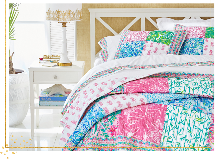 Pineapple Patchwork Bed and Bath Collection
