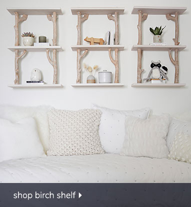 Shop birch shelf.