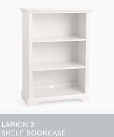 larkin 3 shelf bookcase