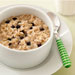 Microwave Blueberry Ginger Oatmeal