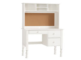 Catalina Storage Desk & Tall Hutch