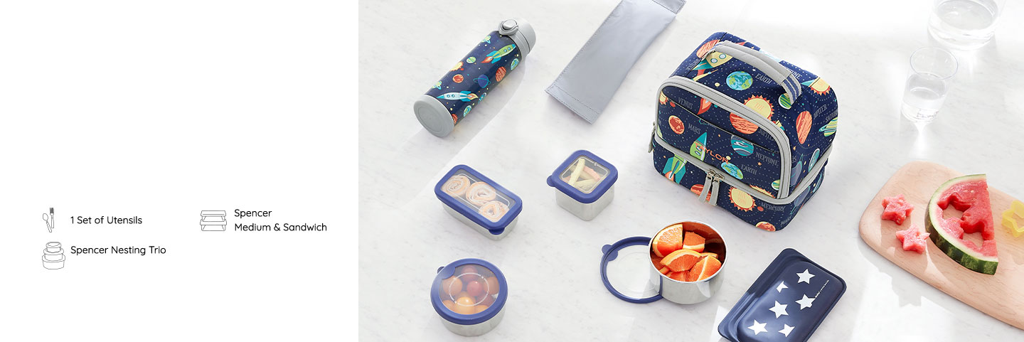 duo compartment lunch boxes