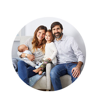 Reagan and her parents