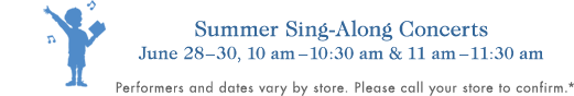 Summer Sing-Along Concerts