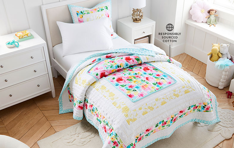 shop the concentric patchwork quilt
