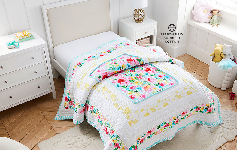 shop the concentric patchwork quilt