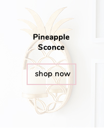 Pineapple Sconce