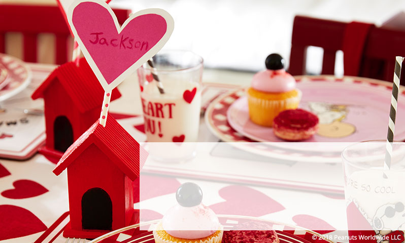 Snoopy® Heart Houses