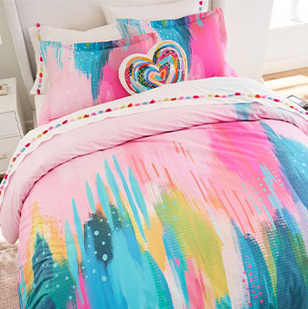 shop EttaVee abstract duvet