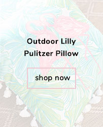 Outdoor Lilly Pulitzer Pillow