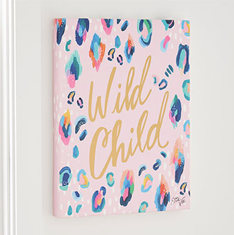shop EttaVee wild child wall art
