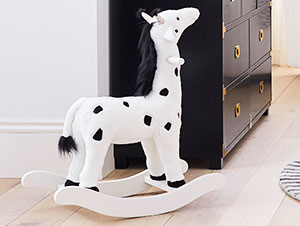 Rachel Zoe Giraffe Plush Rocker