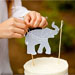 Elephant Cake Topper