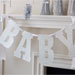 Glittered Letter Garland