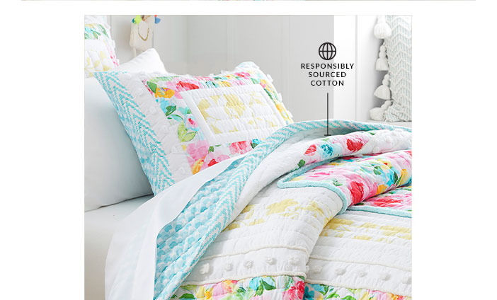 shop the concentric patchwork quilt