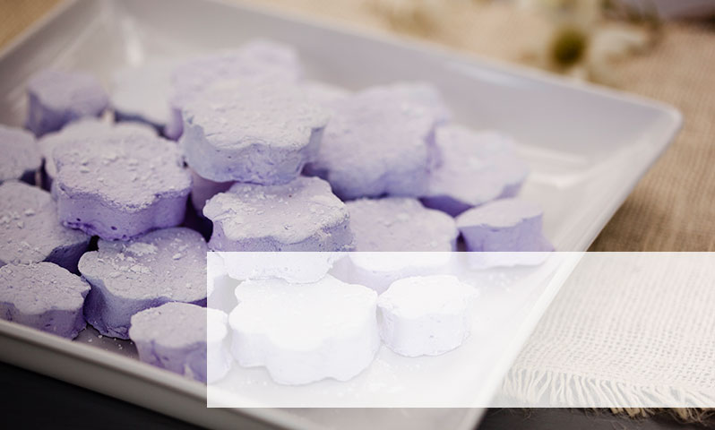 Homemade Flower Marshmallows