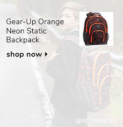 Gear-Up Orange Neon Static Backpack