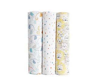 Retro Prep Muslin Swaddle