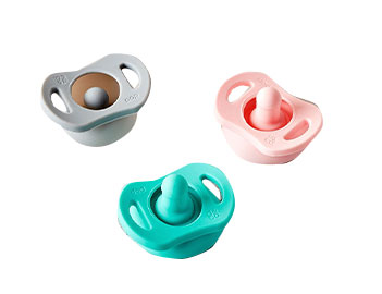 Doodle & Co. Pop silicone pacifier twin pack