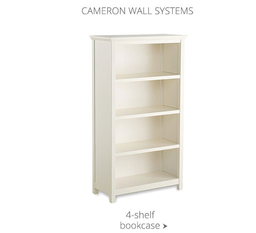 Cameron 4-Shelf Bookcase