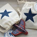Painted Star Favor Bags
