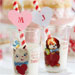 Personalized Heart Straws