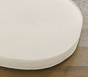 Naturepedic Organic Oval Crib Mattress