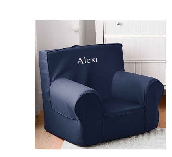 Dark Blue Twill Anywhere Chair®