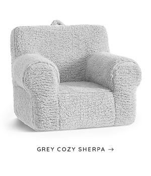 Gray Cozy Sherpa