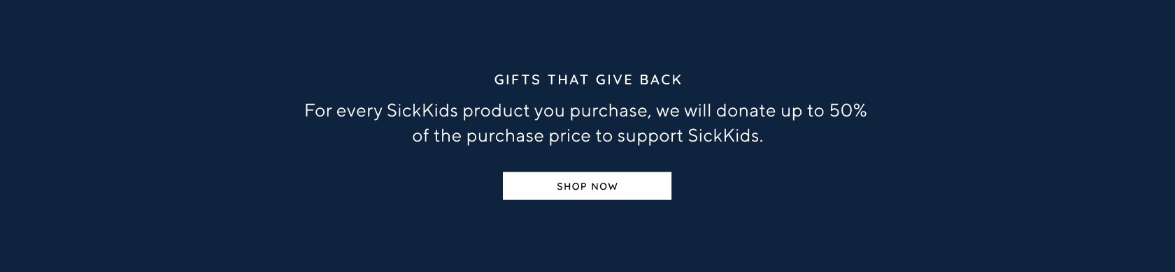 Shop Gifts that Give Back