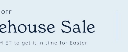 Spring Warehouse Sale