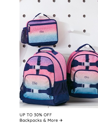 Up to 30% Off Backpacks & More >