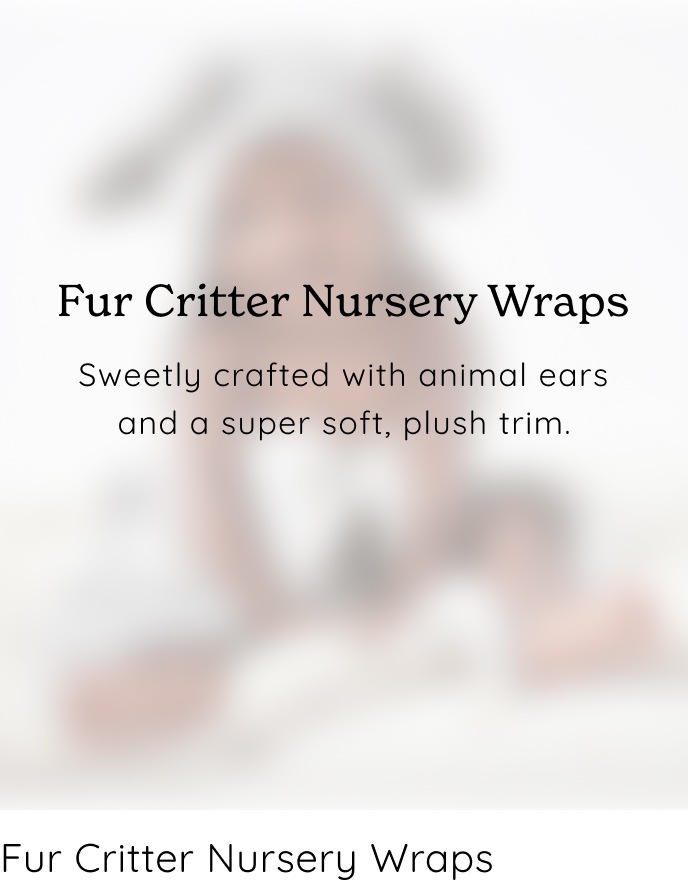 Fur Critter Nursery Wraps