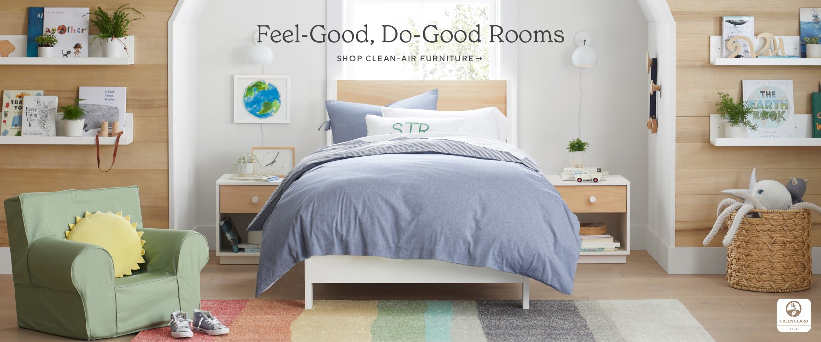 Feel-Good, Do-Good Rooms Shop Clean-Air Furniture