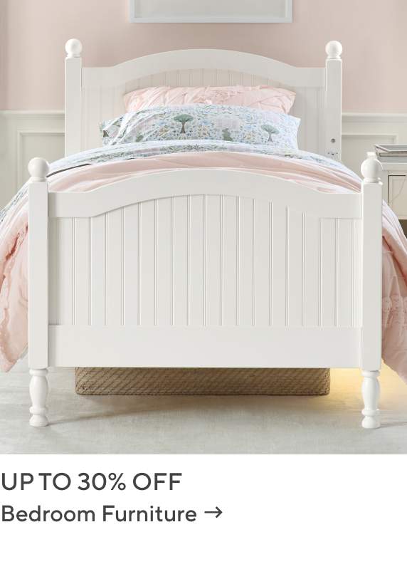 Up to 30% Off Bedroom Furniture