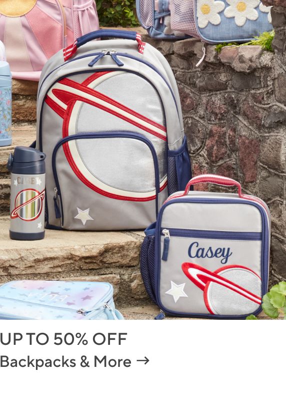 Up to 50% Off Backpacks & More