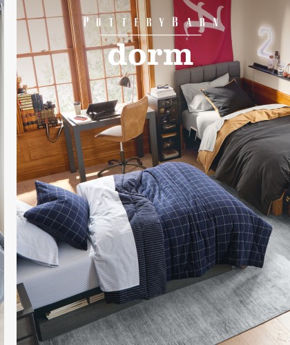 Pottery Barn Dorm