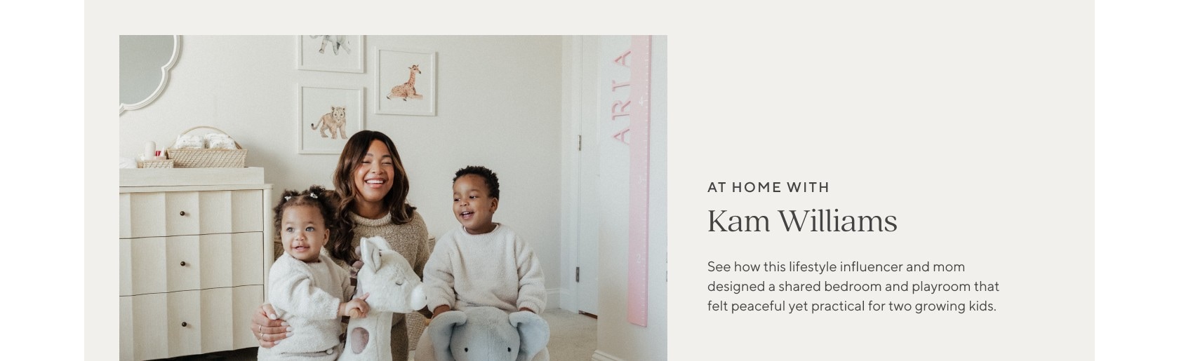 At Home With Kam Williams