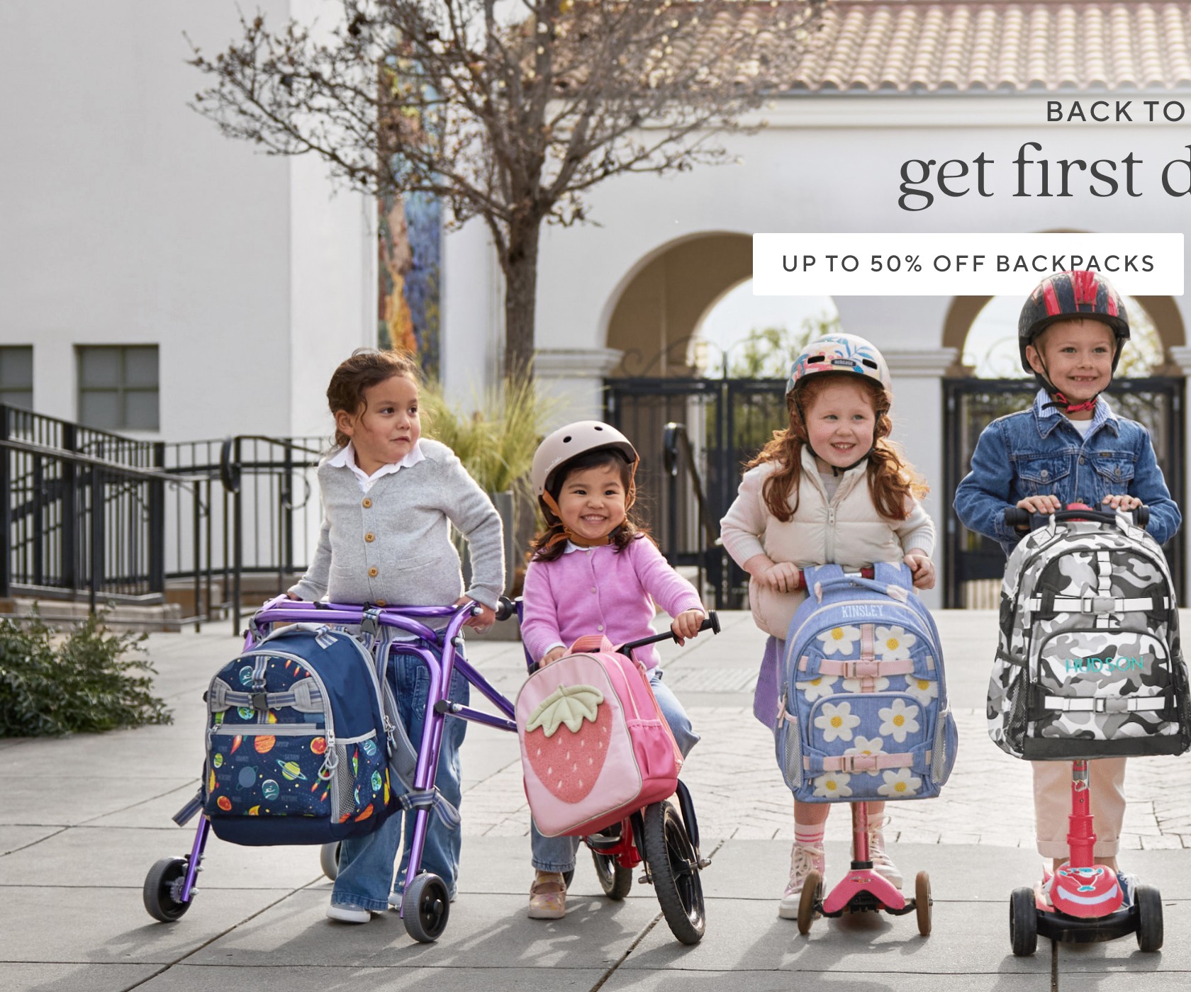 Up to 50% off Backpacks