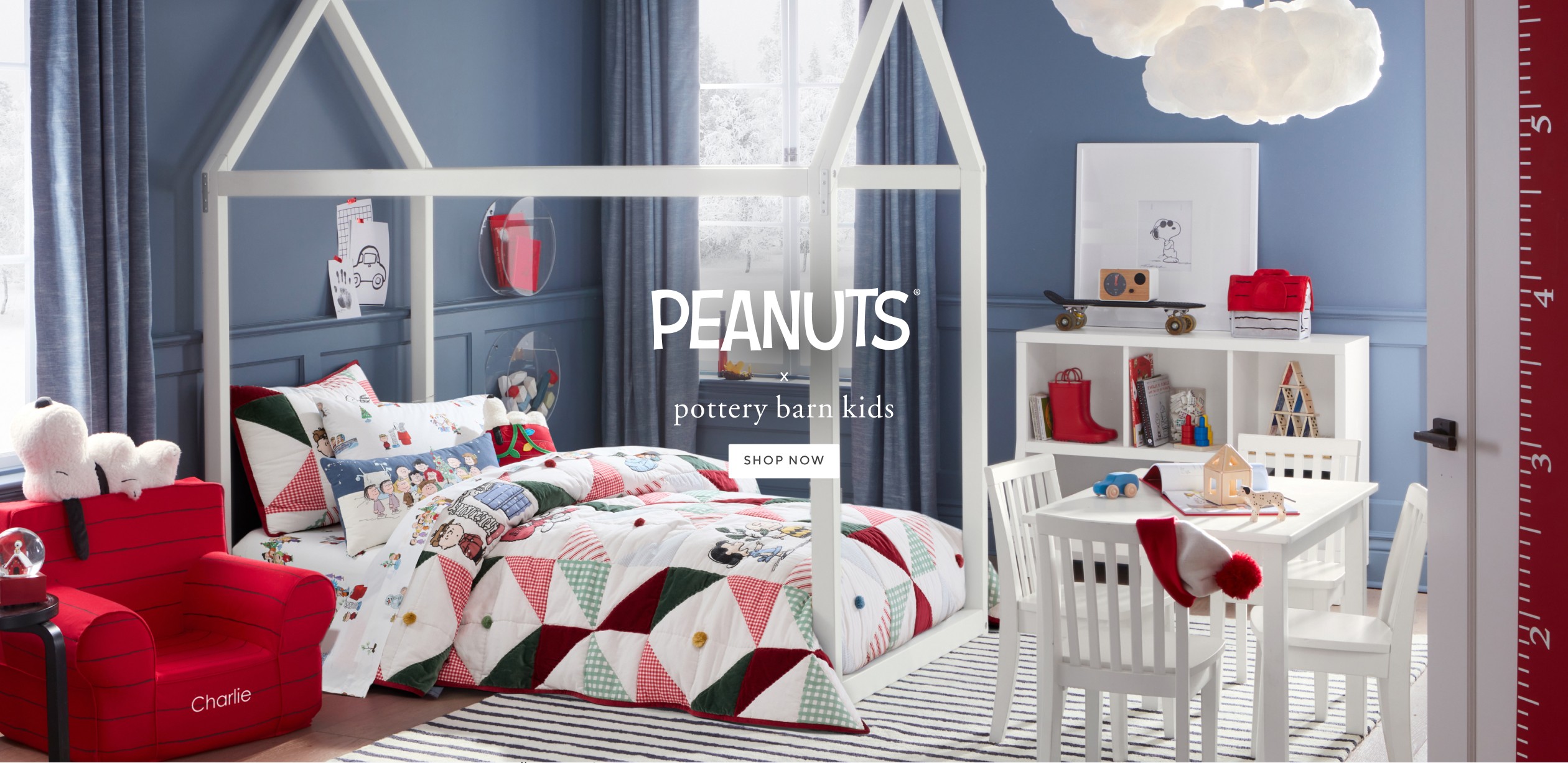 Peanuts x Pottery Barn Kids