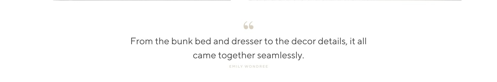 At Home With Emily Wondree