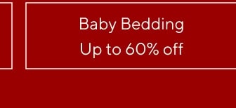 Up to 60% off Baby Bedding