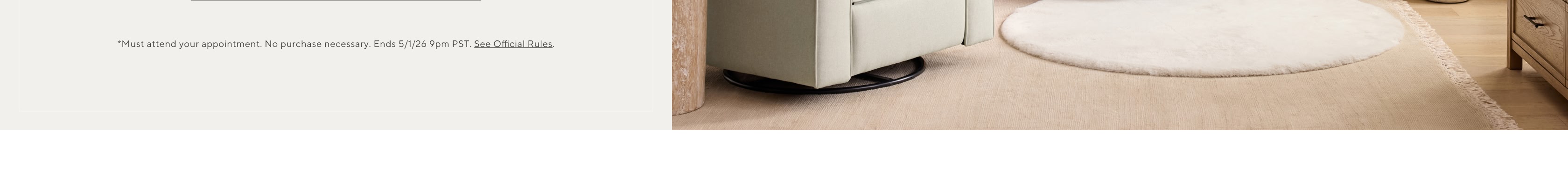 Design Crew Sweepstakes