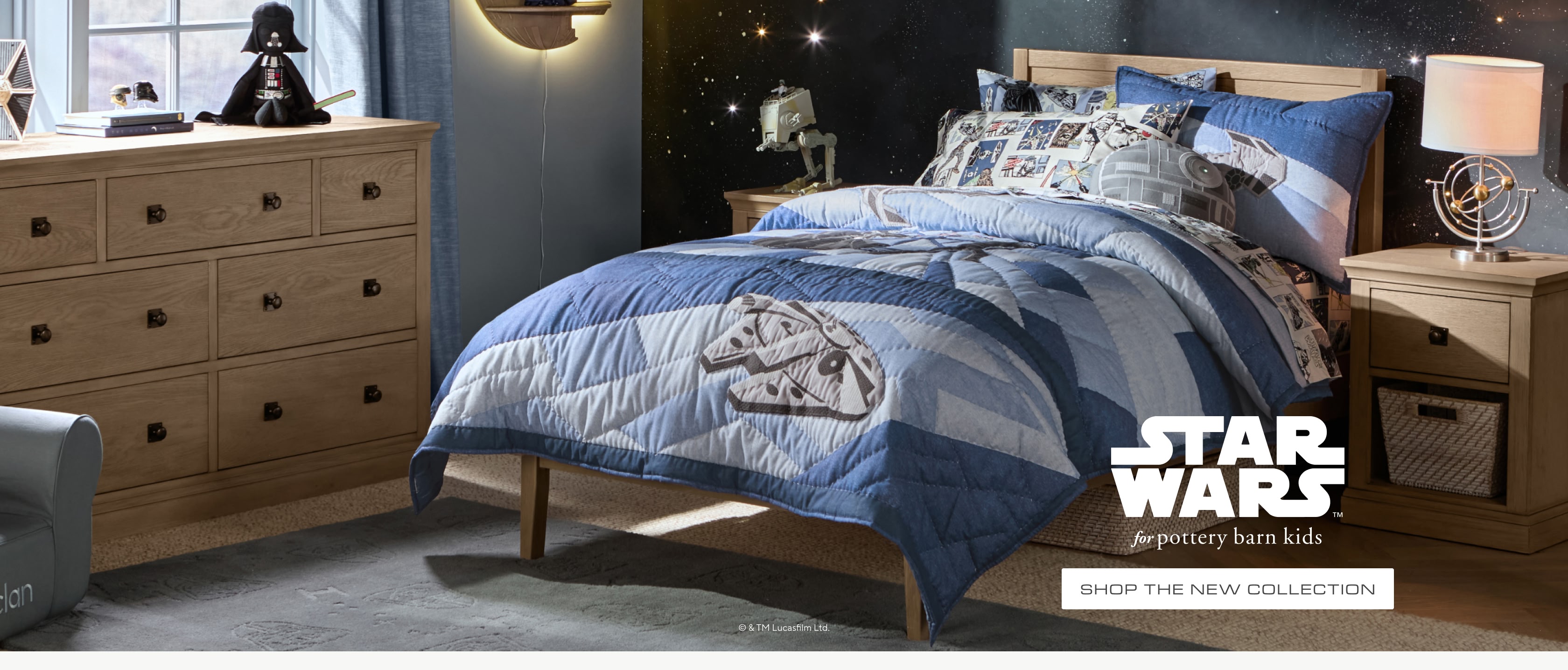 Star Wars for Pottery Barn Kids