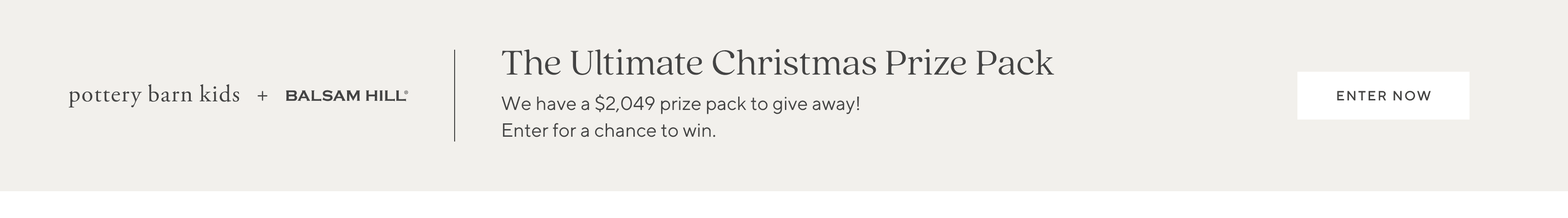 Balsam Hill Sweepstakes