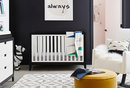 modern nursery room