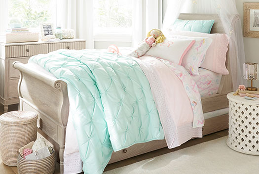 pottery barn mermaid bedding