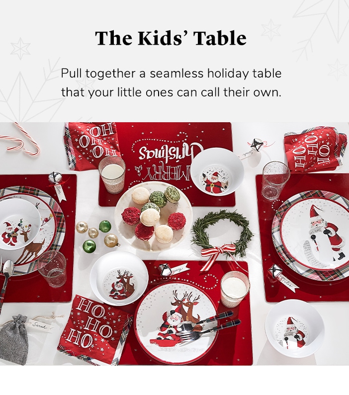 Kids Christmas Plates \u0026 Dinnerware 
